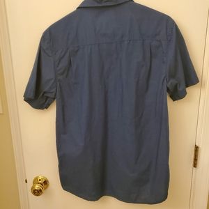 Retrofit short sleeve button down, M